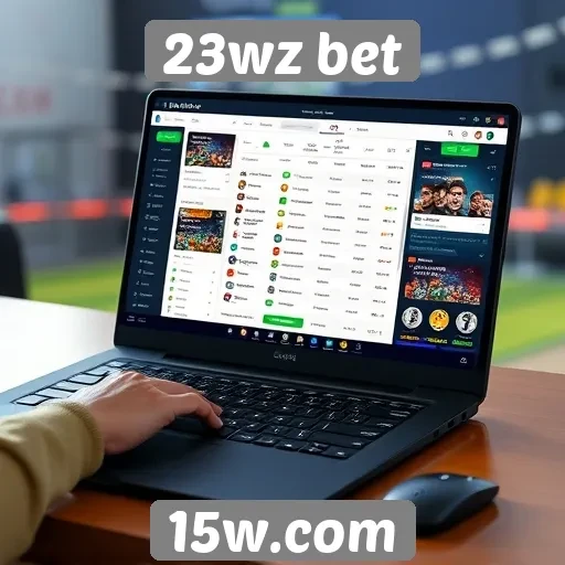 Facilidade de uso da interface do 23wz bet
