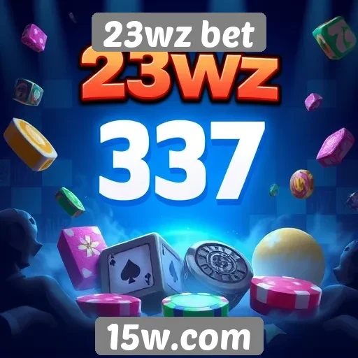 Tipos de jogos disponíveis na 23wz bet